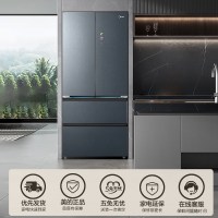 美的(Midea)保鲜全空间520升大容量智能恒温保鲜法式多门冰箱