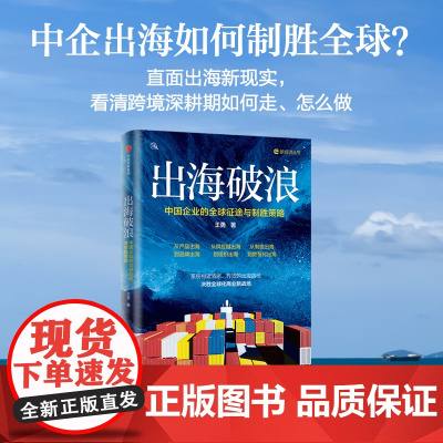 出海破浪 中国企业的全球征途与制胜策略 王勇著 中信出版社图书 正版