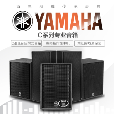 Yamaha/雅马哈 C115 CLUB V系列演出音箱音响全频音箱 吊装音箱 舞台音响