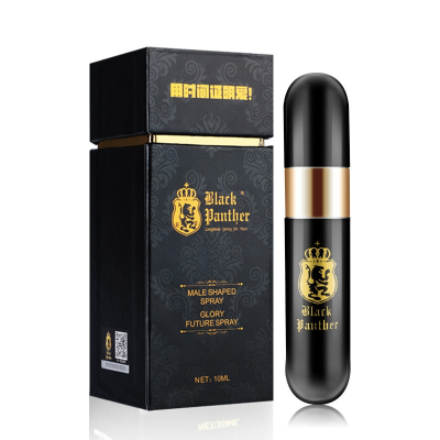 BlackPanther黑豹荣耀款男性外用延时喷剂 延时喷雾剂延时液延迟喷剂雾男用延时 男性系列成人情趣用品10ml