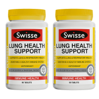 Swisse斯维诗 护肺润肺草本清肺灵清肺片 90片*2瓶 祛除肺部粉尘灰尘 吸烟清肺