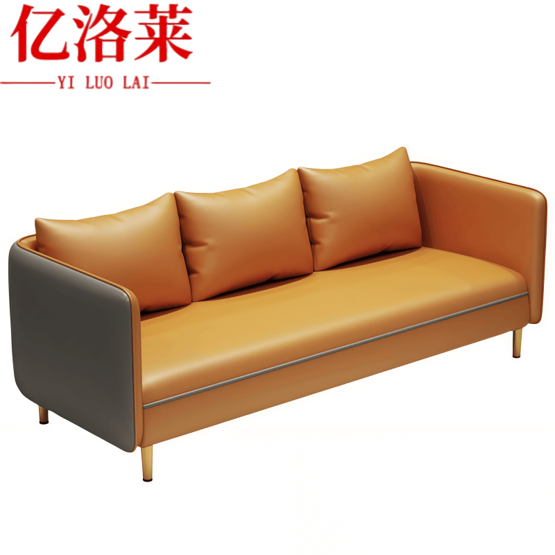 亿洛莱 三人休闲沙发 180*65*70cm 张