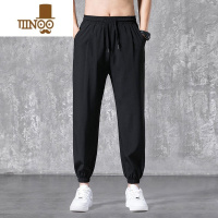 YANXU上班工作服男夏季薄款无磁无铁男装卫裤工地工人耐脏便宜哈伦裤子