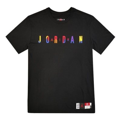 Nike耐克男装新款运动服AIRJORDAN休闲舒适透气短袖T恤AT8943-010C
