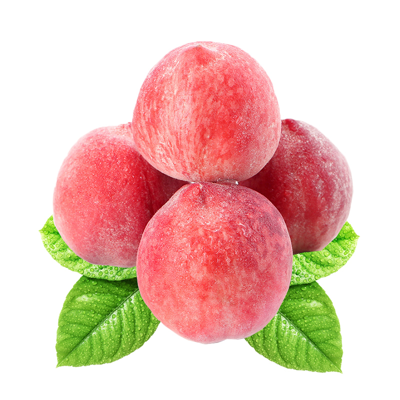 河北水蜜桃甜桃子 新鲜时令水果 5斤约15个