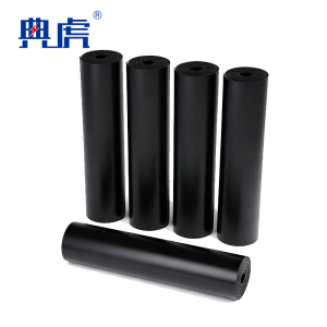 典虎 绝缘橡胶板 黑色平面 10kv 5米*1米*5mm 卷
