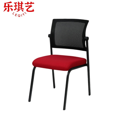 乐琪艺 办公椅培训椅 黑背-红座 把