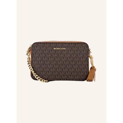 迈克·科尔斯(MICHAEL KORS)高质感仿皮刺绣女士单肩包金 Tone 金