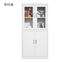 普经威钢制文件柜档案柜财务带锁储物柜铁皮柜书柜等器文件柜