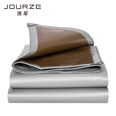 捷犀 灰色防雨篷布 450g/平方米