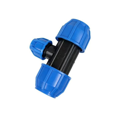 伟鹏双兴 PE快接变径三通 63*40黑色 个