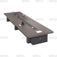 洛泰远 LTY4051008简约现代会议桌洽谈桌板式会议桌 5m