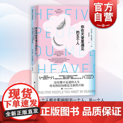 你在天堂里遇见的五个人 相约星期二作者阿尔博姆世界文学名著外国现当代文学小说人生哲学生命人性探讨社会学书籍 上海译文出版