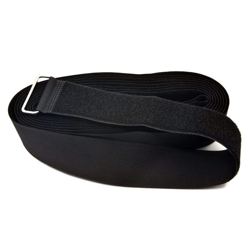 翌嘉YJ5041707货物卡板托盘绷带打包固定魔术贴缠绕捆扎绑带 尼龙魔术贴5cm宽4.5米长黑色1条