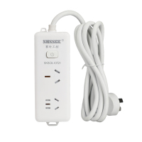 赛时工控SHSSGK SKSC8-10721一位5孔一位3孔 1.8米移动式排插(单位:个)白