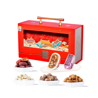 臻味&上新了故宫-726g宫廷钦点·韶华坚果礼盒故宫角楼云纹点缀寓意吉祥康乐团圆意境