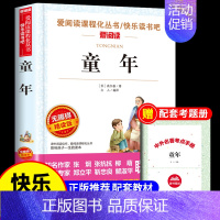 [送考点]童年 [正版]童年书高尔基原著完整版 六年级上册课外书必读经典书目小学快乐读书吧六上阅读书籍爱的教育小英雄雨来