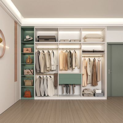 衣柜整装定制走入式衣柜开放式家具定做衣帽间全屋定制