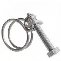 伟鹏双兴 不锈钢双钢丝喉箍卡箍管卡 73-80mm 个