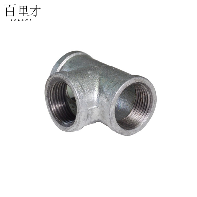 百里才 镀锌三通 DN80 个