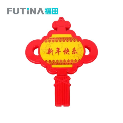 福田 中国结彩灯 新年快乐款30cm 个