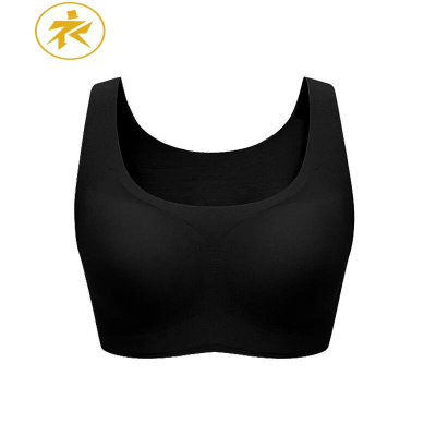 Ideamini运动内衣女大胸显小薄款抹胸裹胸学生少女美背背心平胸束胸文胸夏抹胸