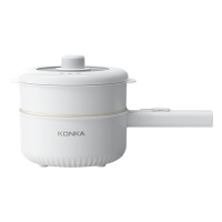 康佳电煮锅1.6L机械带蒸笼KGZG-15M08(L)