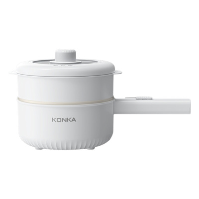 康佳电煮锅1.6L机械带蒸笼KGZG-15M08(L)