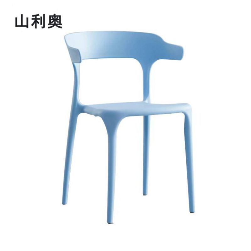 山利奥 塑料椅餐椅JHHD-001 1把