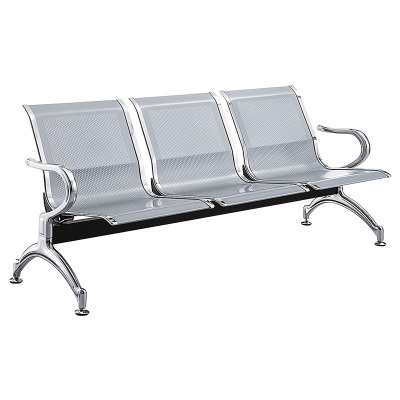 科朔 公共椅公共排椅银行等待椅机场等待椅排椅 三人位 KS-T-A03M