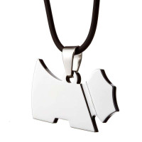 梦克拉 Mkela 钨金钨钢小狗造型可爱吊坠 雪纳瑞 欧美风格 其他