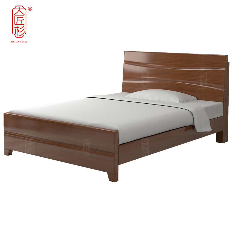 大匠杉 单人床实木床公寓床 1000*2000mmDC231