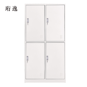 珩逸加厚四门钢制更衣柜员工柜铁皮职工储物柜