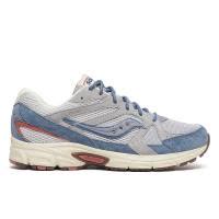 索康尼(SAUCONY)经典复刻潮流运动鞋女鞋麂皮拼接舒适网格科技休