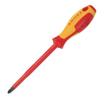 凯尼派克(KNIPEX)德国KNIPEX凯尼派克工具绝缘十字螺丝刀982400/982401/982402 PH0x60