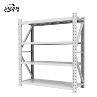 斯赞 201货架置物架承重300kg/层 150*50*200cm*4层 组