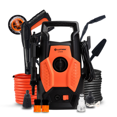 A洗车神器家用便携式高压220v洗车水泵洗车机刷车泵洗车器LT303B-1400W豪华