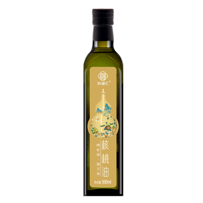 纳福汇 核桃油单瓶 500ml营养美味