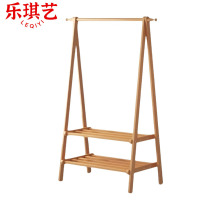 乐琪艺 衣帽架 80*46*145cm 双层 个