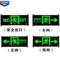 西瑞思免接电自发光消防应急指示牌(备注方向) XRS-DMP /块