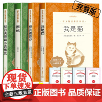 我是猫夏目漱石原著人民文学出版社九年级下册必读正版语文阅读课外拓展名著围城钱钟书著作格列佛游记斯威夫特契诃夫短篇小说初三