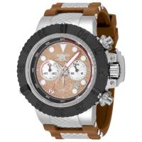 Invicta 男士石英表50mm表盘蓝宝石镜面防水100米计时日期商务腕表