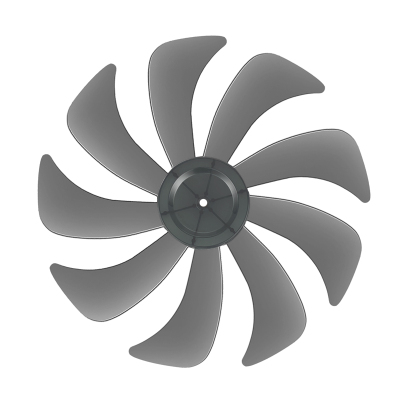 帮客材配 奕创电风扇扇叶配件适用风扇14寸9叶落地