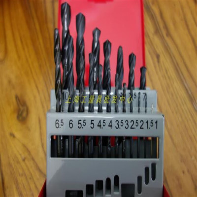 直柄麻花钻头套装 不锈钢专用含钴麻花钻头1-10 1-13 1 1-13上工不锈钢专用100件
