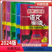语文阅读同步拓展训练A版 全国通用 小学一年级 [正版]2024版新黑马阅读一二年级三年级四年级五年级语文阅读同步拓展训