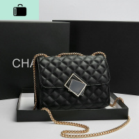 包包女包2020新款潮甜美菱格链条包时尚百搭单肩斜挎包夏季小方包NEW LAKE女斜挎包