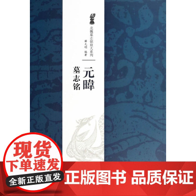 正版 (年度)北魏墓志经典放大系列 元暐墓志铭 薛元明 江西美术