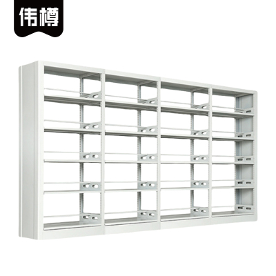 伟樽书架双面五层4列370*45*200cm个