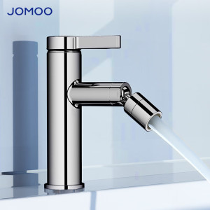 九牧(JOMOO)万向出水面盆水龙头卫生间卫浴冷热双控水龙头32393-506/1B-Z