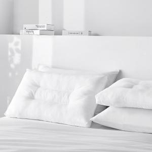 家柏饰(CORATED)五星级酒店枕头低枕单人家用助软枕芯一对拍2 艾米丽磨毛柔软枕 默认尺寸